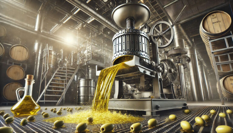 Cold Press Machine Extracting High Quality Olive Oil