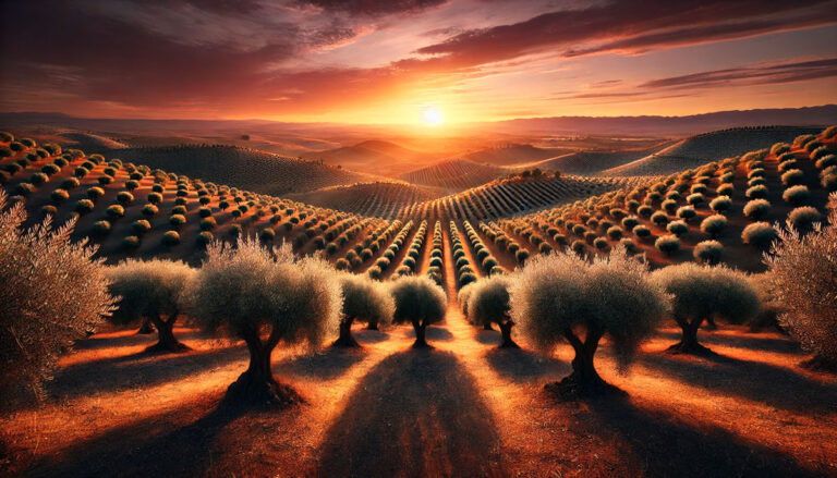 Olive Groves In Andalusia